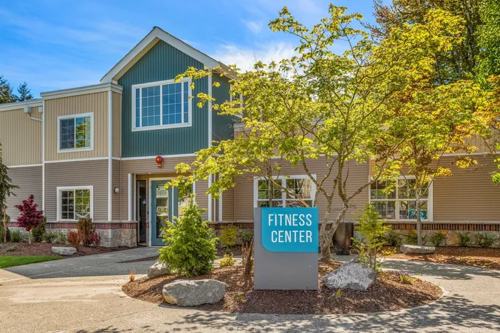 Exterior of Alaire Fitness center entrance