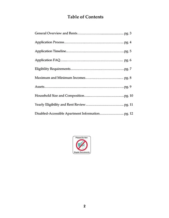 Information Packet, 2/12