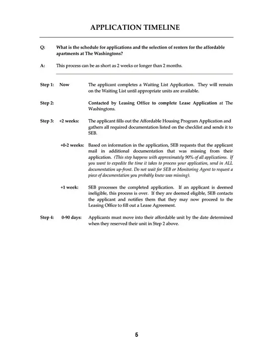 Information Packet, 5/12