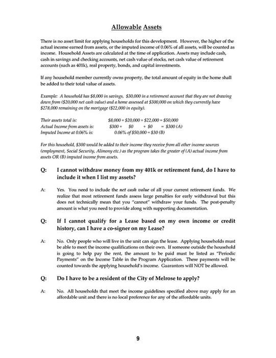 Information Packet, 9/12