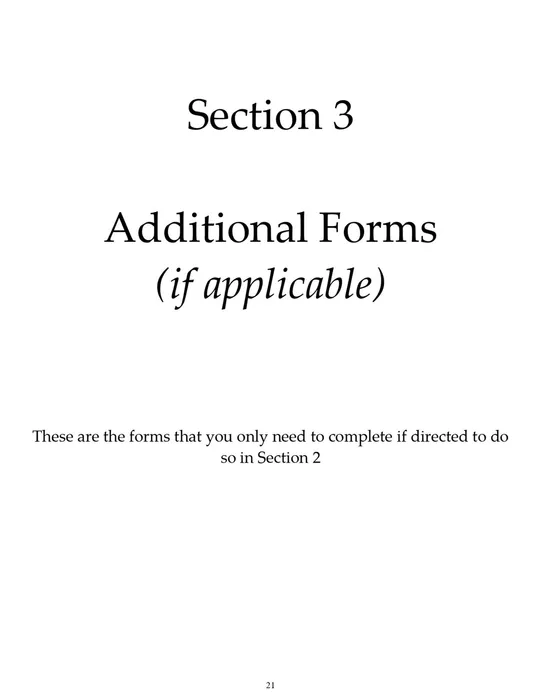 Affordable Unit Application, 21/30