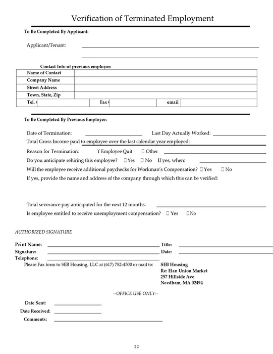 Affordable Unit Application, 22/30