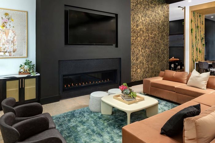 Clubroom Fireplace Lounge