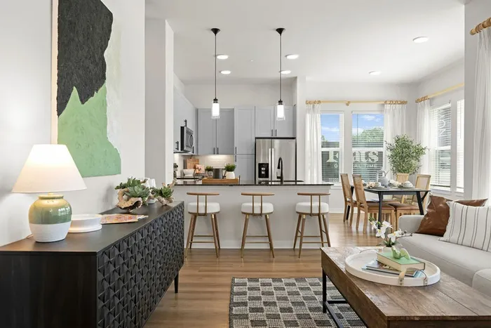 Bright Open Living Spaces