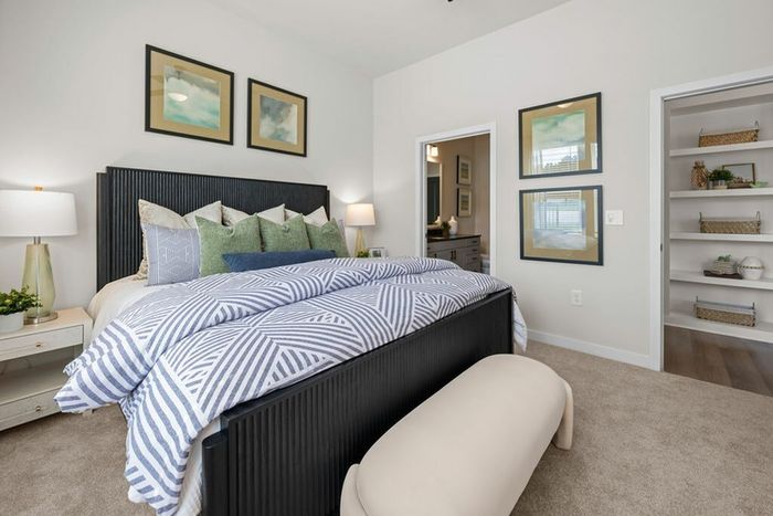 Carpeted Bedroom with Oversized Closet