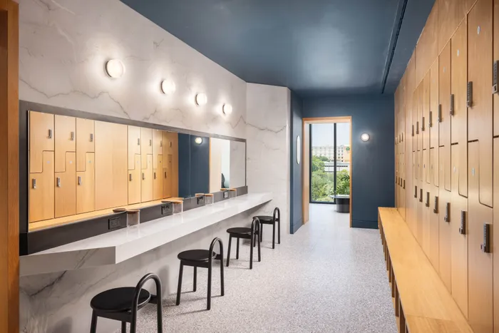 locker room