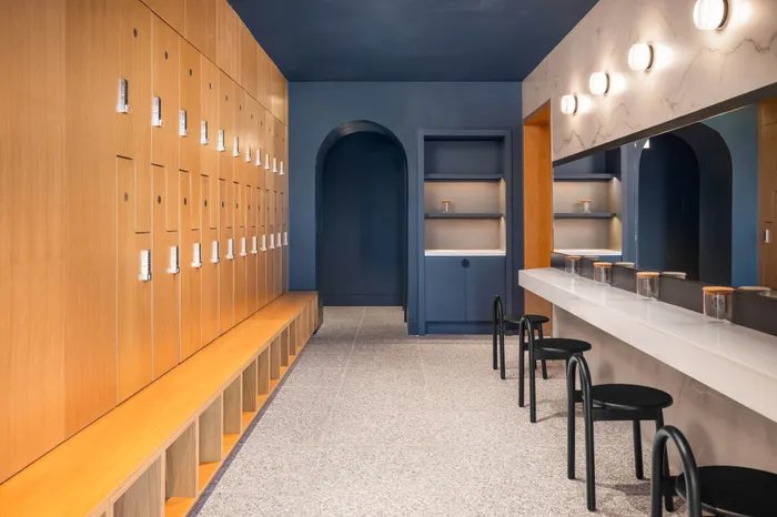 locker room