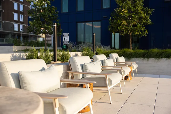outdoor seating