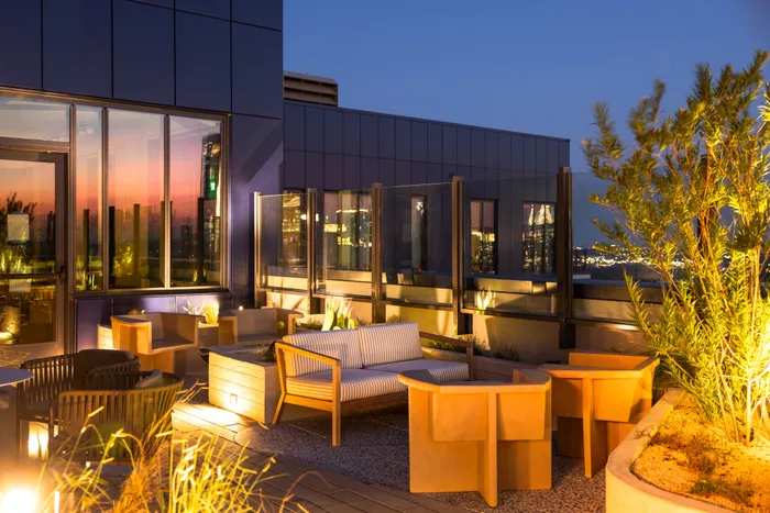 outdoor seating