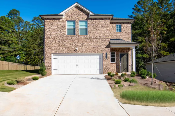 exterior two story house