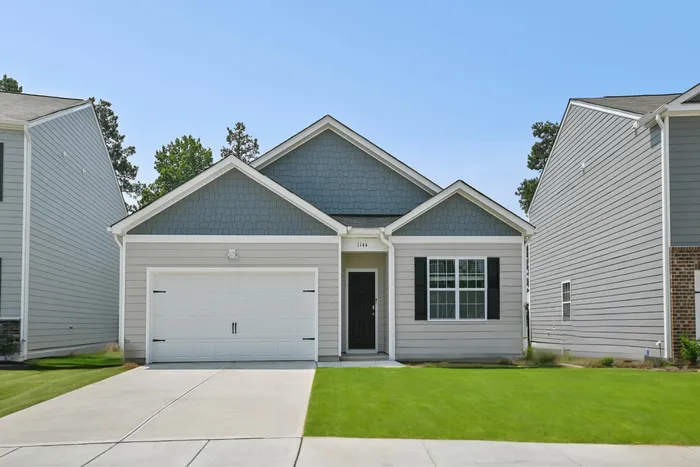 exterior one story home