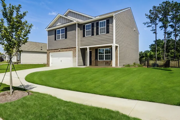 exterior two story house