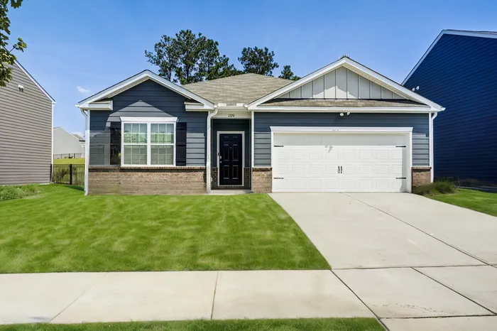 exterior one story home