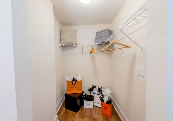 Spacious closest