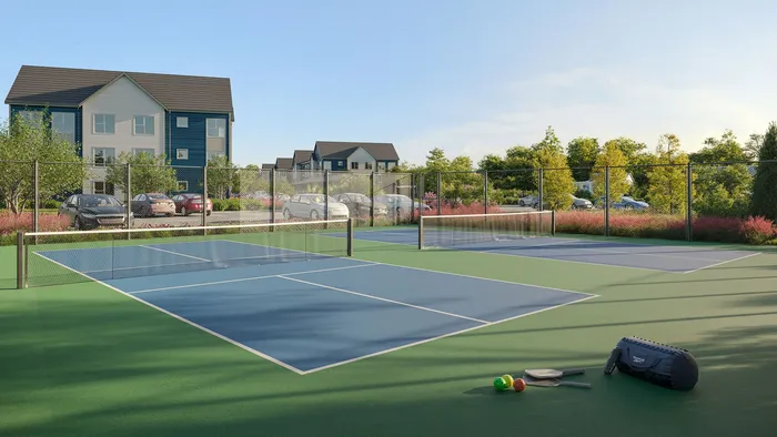 pickle ball court