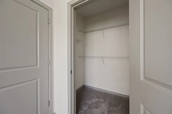 Spacious closet