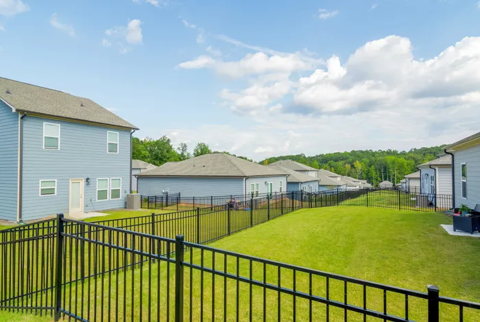 Large Fenced In Backyards