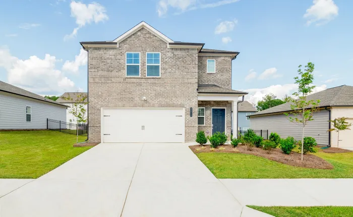 Exterior two story home