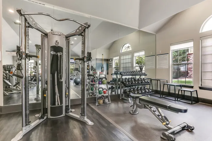 Fitness Center weight machine