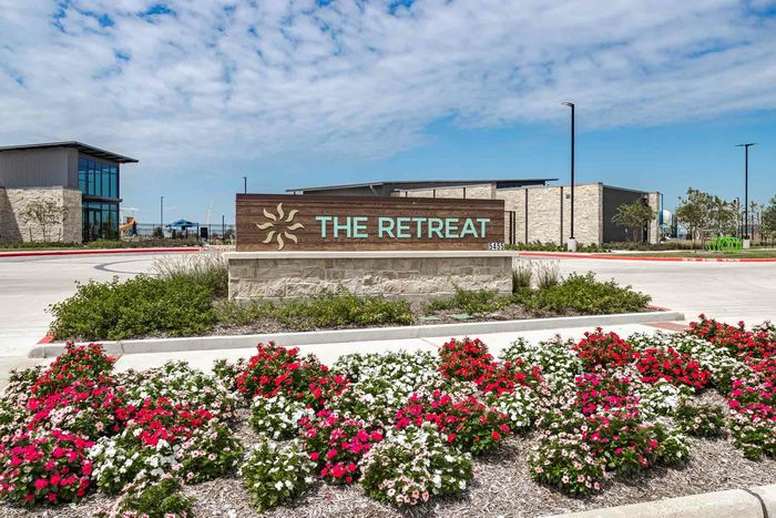 The Retreat signage