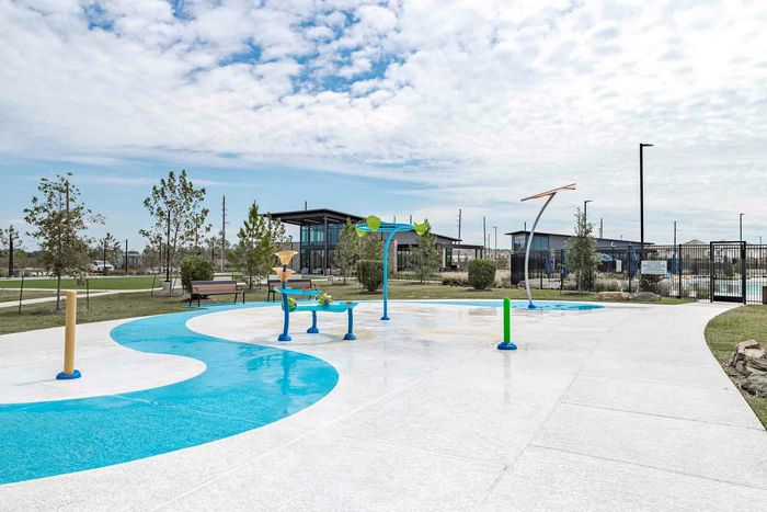 Outdoor playground area