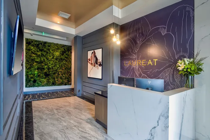 The Laureat Fort Lauderdale apartment office.
