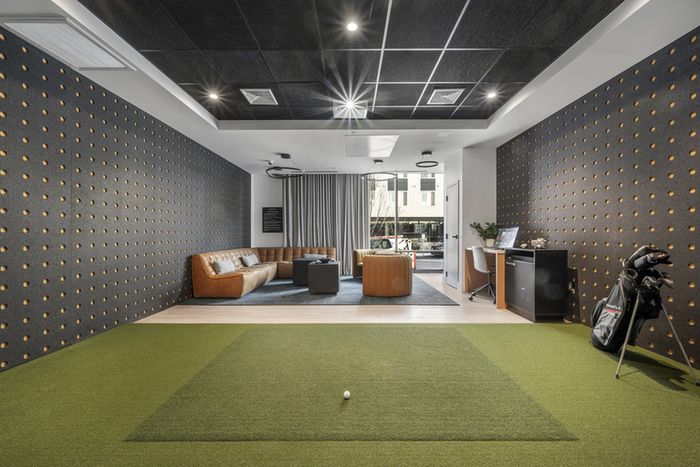 Golf Simulator Lounge