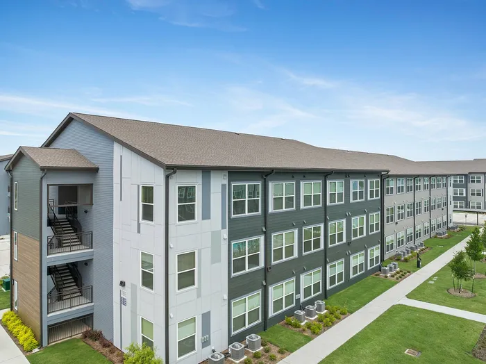Apartment building exterior