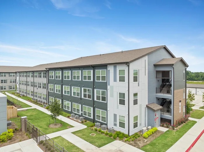 Apartment building exterior