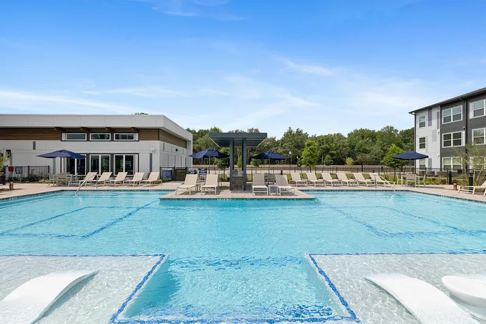 Pool with Lounge Seating