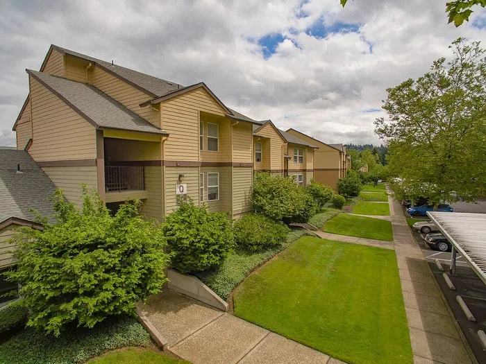 exterior view of apartment building