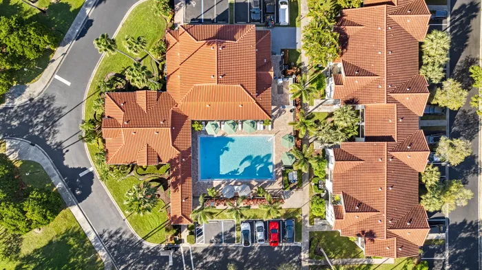 Drone shot of property exterior