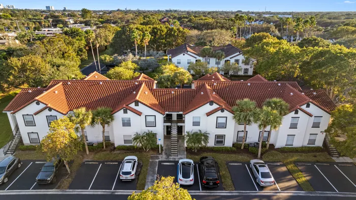Drone shot of property exterior