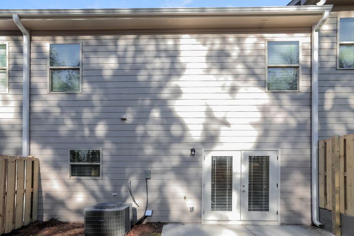 Sunrise rear exterior view
