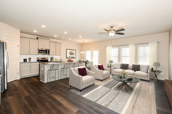 Sunset living area