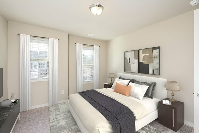 Sunset bedroom