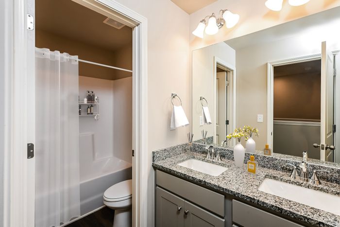 Sunset bathroom
