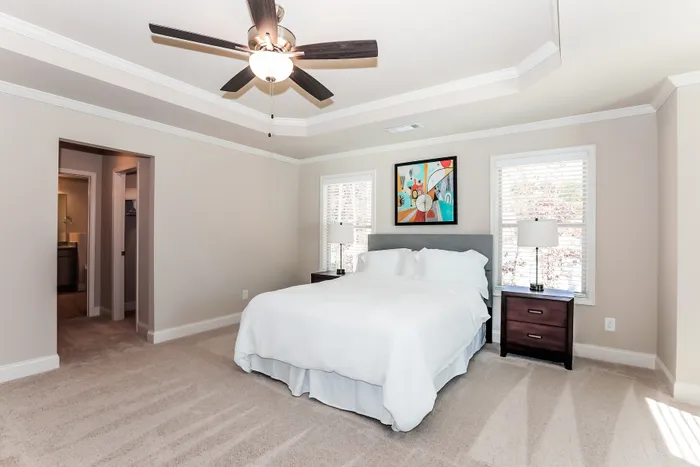 Solstice primary bedroom