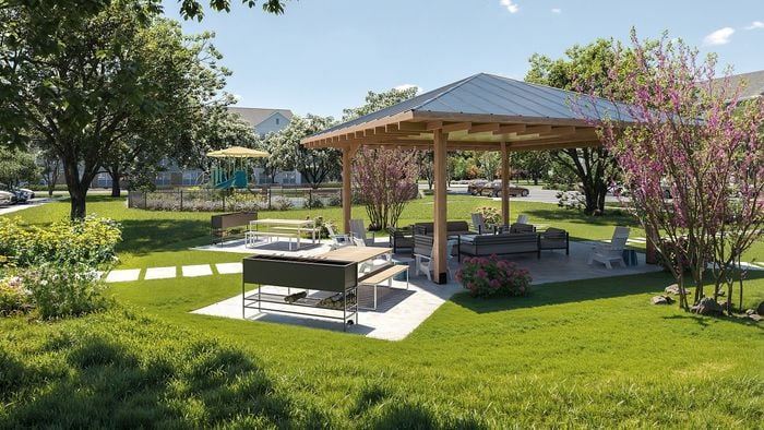 courtyard rendering