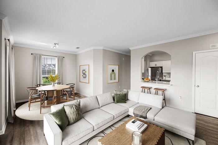 virtual staging living room