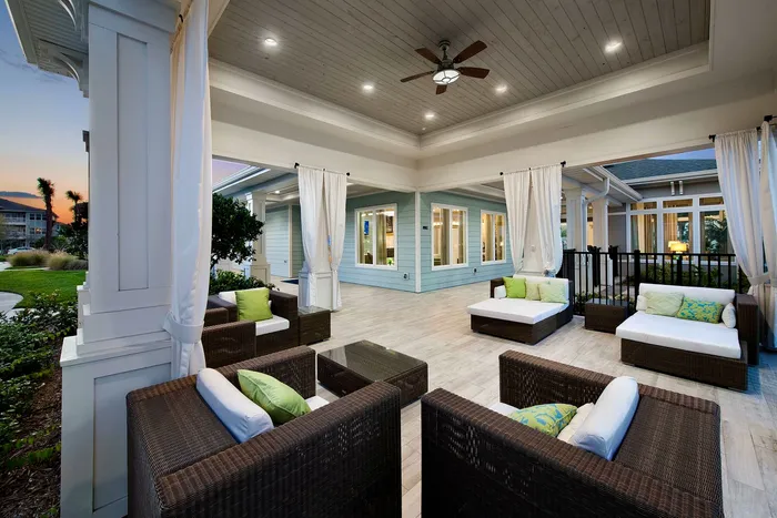 Outdoor seating