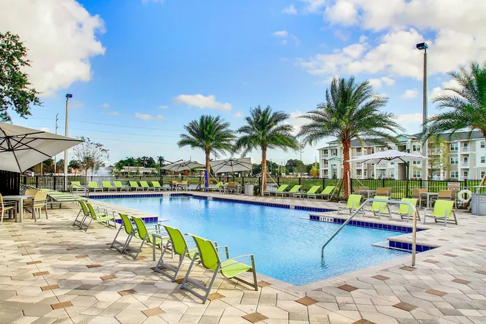 Pool during the day