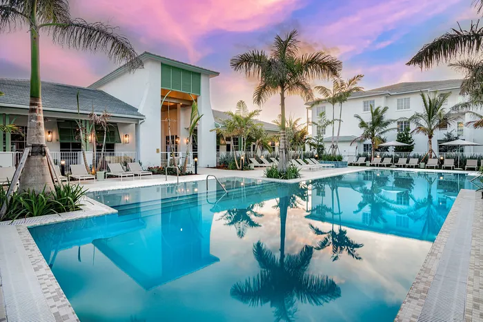 clubhouse and pool