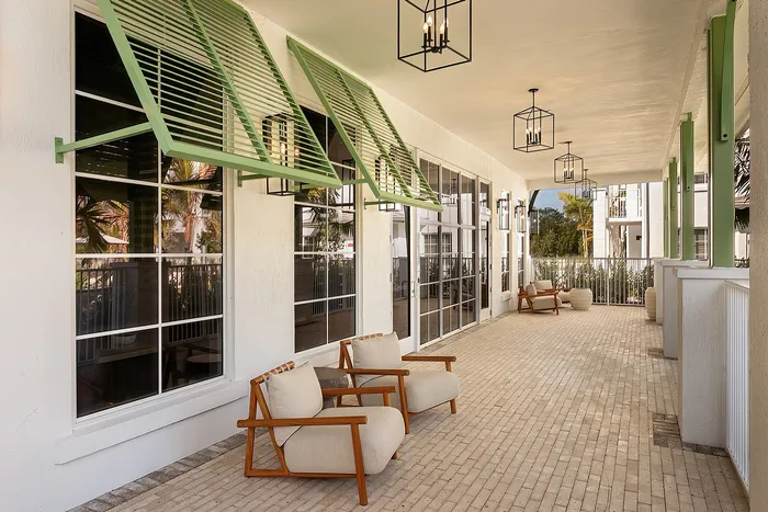 outdoor seating
