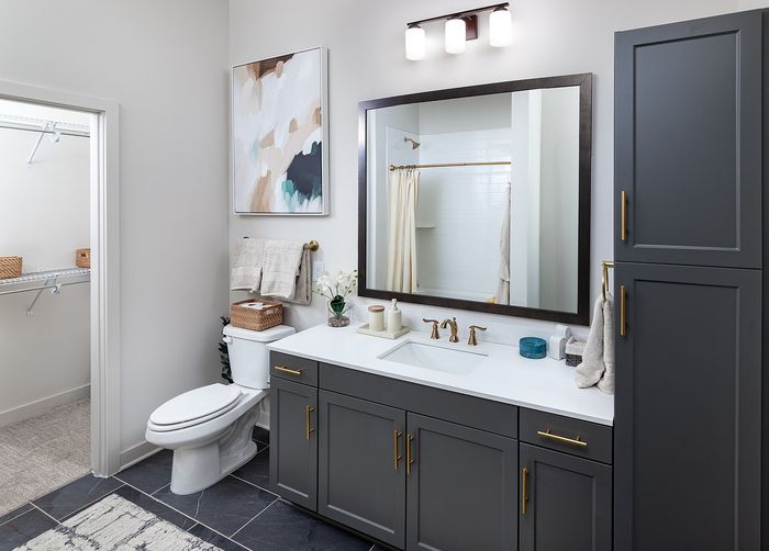 Spacious Bathrooms