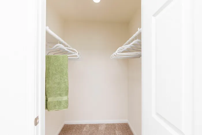 Spacious Closets