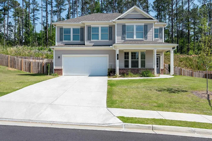 exterior two story house