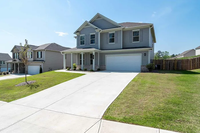 exterior two story house