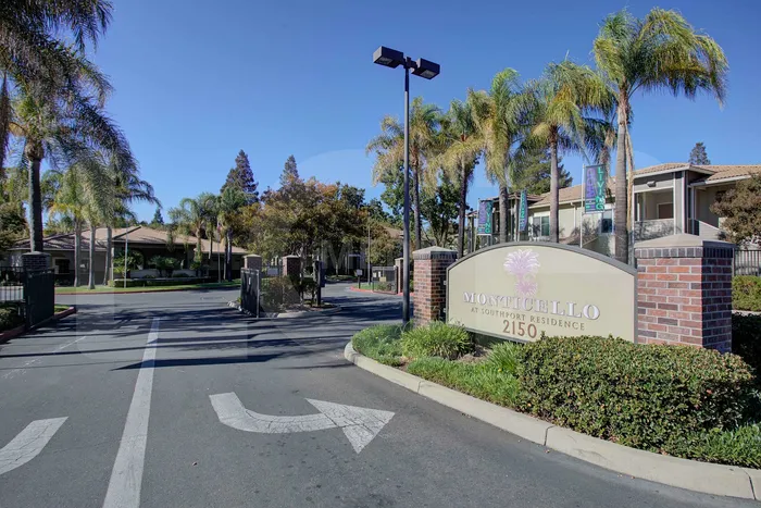Entrance to property