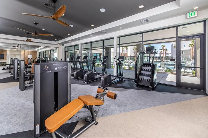 fitness center machines